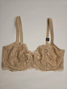 Sujetador Victoria's Secret Body By Victoria Sin Forro Demi Encaje Beige 34DDD NUEVO CON ETIQUETAS B194 - Imagen 1 de 4