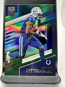 2022 Donruss Elite Football (Green) #78 Michael Pittman Jr. Colts - Picture 1 of 4