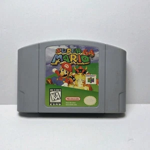 Super Mario 64 (Nintendo 64, 1999) Authentic US Cartridge Only - Fast Shipping - Picture 1 of 4