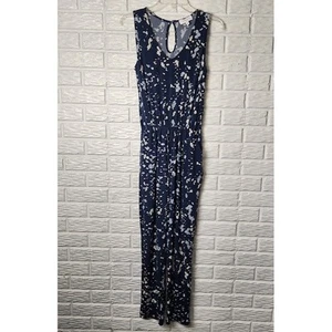 GILLI jumpsuit Women's size Small Sleeveless stretch V neck - Picture 1 of 6