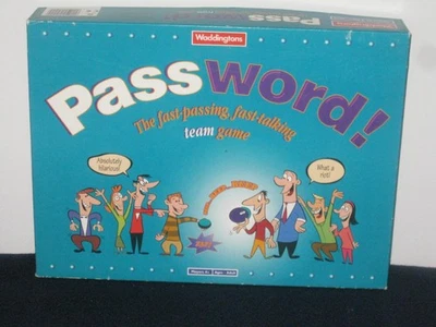 Waddingtons Password Board Game 1995-100% Complete/Working - Rare Vintage VGC - Image 1 of 4