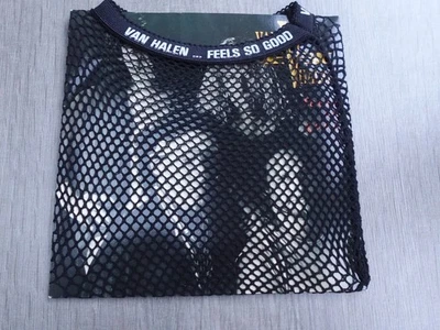 Van Halen FEELS SO GOOD 1989 UK 7" LTD ED. FISHNET P/S PLAYS  MINT MINUS HEAR - Image 1 of 4