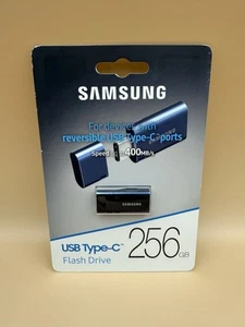 Samsung 256GB USB Type-C Flash Drive USB-C Brand New MUF-256DA Read.. - Afbeelding 1 van 2