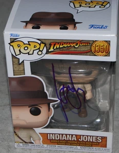 HARRISON FORD signed (INDIANA JONES) Funko pop #1350 BECKETT BAS AE38947 - Picture 1 of 8