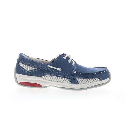 Dunham Captain CI0145 Hombres Azul Extra Ancho 4E Mocasines y Zapatos sin Cordones Barco 7 Foto 1 de 4