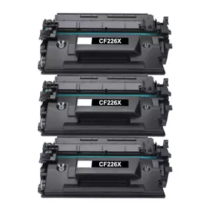 3er-Pack Hochleistungs-Toner für HP CF226X 26X LaserJet Pro M402dne 402dn 402dw Serie - Bild 1 von 1