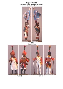 Soldados VID NА-66I. Guardia Granaderos, Velites, 7ª Línea, Nápoles, 1807-1813 1:30 - Imagen 1 de 46