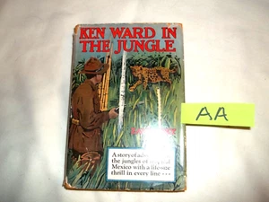 AA- vtg HC w/ DJ Zane Grey's Ken Ward in the Jungle 1912 - Picture 1 of 5