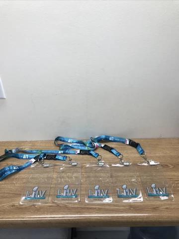 Superbowl LIV (54) Miami, San Francisco 49ers ticket lanyard lot ( 5) Cover