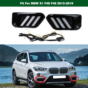 Three Colors LED Daytime Running Lights DRL Lamps For BMW X1 F48 F49 2015-2019 - Picture 1 of 8