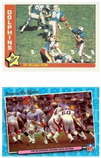 1985-1986 Fleer Team Action Football Cards 1-88 You Pick!