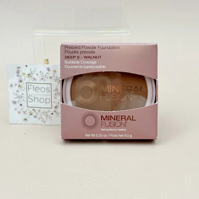 Mineral Fusion Pressed Powder Foundation Deep 5 Walnut - 100% Authentic - Image 1 of 3