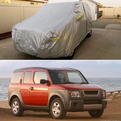 Waterproof Car Cover Protector UV Resistant Protect For Honda Element 2003-2011 Foto 1 de 4