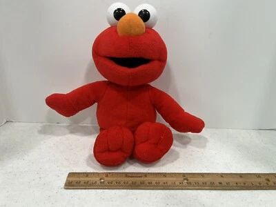 Fisher Price Peluche Elmo, Plaza Sésamo 11" Plástico Ojos Rojo, 2001 Foto 1 de 4