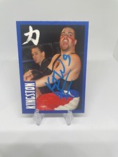 EDDIE KINGSTON 2006-10 CHIKARA PRO WRESTLING SIGNED ROOKIE CARD - AUTO