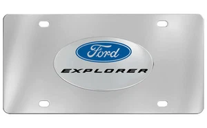 Ford Explorer 2011-16 Decorative Vanity Front License Plate - Picture 1 of 1