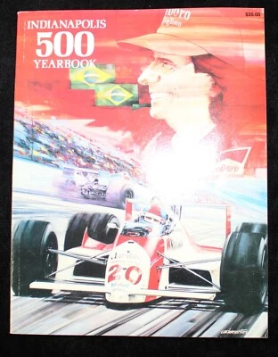 Anuario Indianápolis 500 1989 Emerson Fittipald Hungness Marlboro Foto 1 de 4