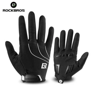 Rockbros Cycling Gloves Motorcycle Bicycle Bike Outdoor Sport Gloves Men Women - Picture 1 of 9