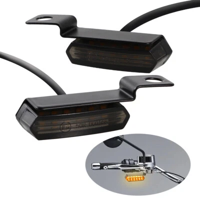 For Harley Davidson Sportster 1200 883 Motorcycle Turn Signal Light Handlebar Foto 1 de 4