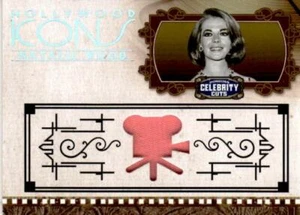 ICONOS DE HOLLYWOOD CORTES DE CELEBRIDADES - DONRUSS - MATERIAL SWATCH MADERA NATALIE #93 HI-NUEVO CON ETIQUETAS - Imagen 1 de 2