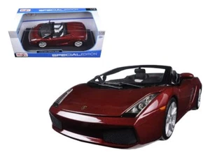 Lamborghini Gallardo Spyder Burgundy 1/18 Diecast Model Car by Maisto - Picture 1 of 1