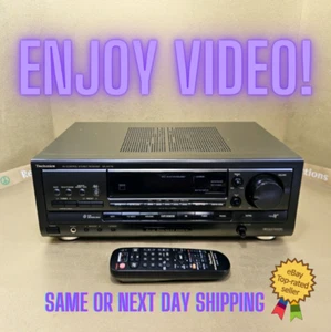 Technics SA-AX710 AV Stereo Receiver 5.1 Ch Dolby Pro Logic Surround Amplifier - Picture 1 of 22