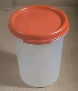 Contenedor redondo Tupperware Modular Mates 15 oz rojo 1606 1607 muy buen estado - Imagen 1 de 9
