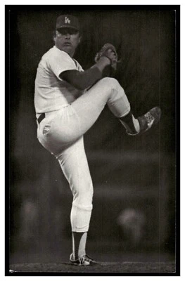 Postal de béisbol vintage de Terry Forster (1982) de los Dodgers de Los Ángeles PCLD Foto 1 de 2