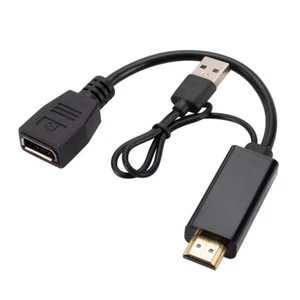 HDMI-Compatible To DisplayPort Cable 4K 60Hz 2K 120Hz HDMI-Compatible To DP Cord - Afbeelding 1 van 12