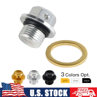 CNC M14 Magnetic Oil Drain Plug Bolt For Suzuki Katana GSF600F/GSF750F 1998-2006 Foto 1 de 4