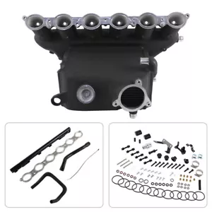 Aluminum Charge Cooler Manifold For BMW M2 G87, M3 G80 G81, M4 G82 G83 S58 Black - Picture 1 of 11