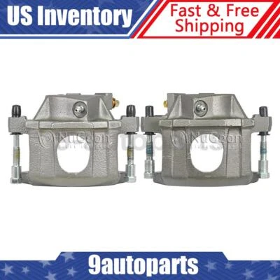 Pair Front Disc Brake Calipers For 1981-1994 Lincoln Town Car - Image 1 of 4