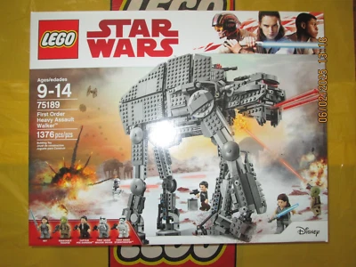 LEGO Star Wars First Order Heavy Assault Walker 2017 (75189) - New & Sealed - Image 1 of 4