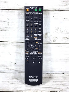 Sony Genuine OEM AV System RM-ADU007 Remote Control Black TESTED - Picture 1 of 8
