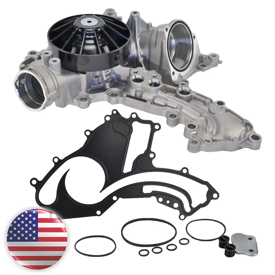 Engine Water Pump With Gasket For Mercedes-Benz S-Class SL CL550 CLS63 CL63 4.7L - Image 1 of 4