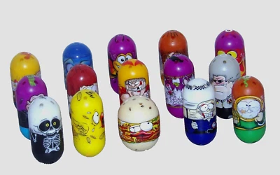 MOOSE Mighty Beanz 2010 Lot of 15 Includes Rare Hamburger Bean 2 Special Edition - Image 1 of 2