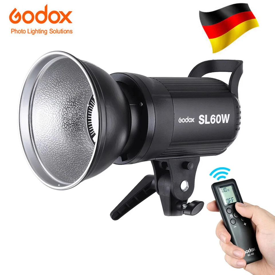 Godox SL-60W SL60W 60W 5600K Weiß LED Videoleuchte Dauerlicht für Fotostudio