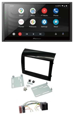 Pioneer USB 2DIN DAB MP3 Bluetooth Autoradio für Fiat Ducato 11-21 Peugeot Boxer - Bild 1 von 4