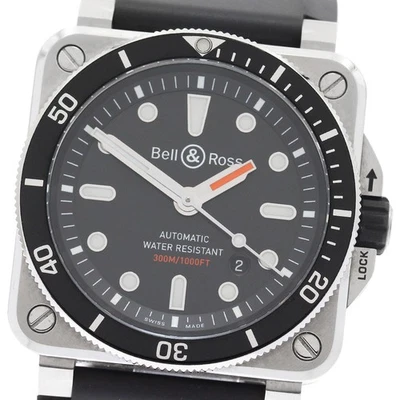 Bell＆Ross BR03-92-DIV BR03-92-D-BL-ST Date black Dial Automatic Men's_891661 - Image 1 of 4