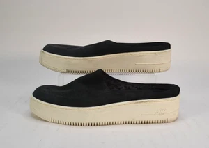 Nike Air Force 1 Lover Mule Black Slip On Shoes BV8249 001 | Women's Size 11.5 - Picture 1 of 5