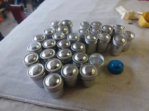 31 Metal 35mm Film Canisters 21 Blank, 10 West Germany - Picture 1 of 4