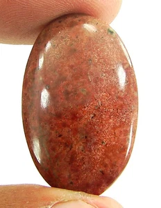 19,05 ct natürlicher Vogelaugen-Jaspis loser Edelstein Stein Cabochon Drahtwicklung - 24134 - Bild 1 von 2