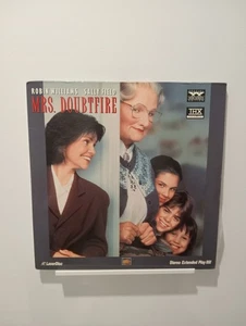 Mrs Doubtfire - Laserdisc 1993 Movie LD Rare NTSC Robin Williams Comedy  - Picture 1 of 2