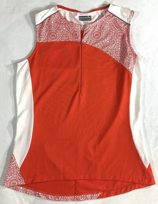 Novara Women’s Sleeveless Cycling Jersey Red White Medium REI - Image 1 of 4
