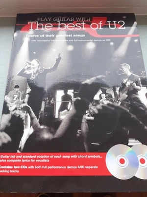 PLAY GUITAR WITH U2 (1992-2000) WITH SOUNDALIKE BACKING TRACKS & DEMOS CD - Image 1 of 4