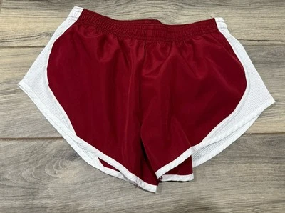 Soffe Girls Team Shorty Short Low Rise Sz M(8-10) RN49068 dark red - Image 1 of 2