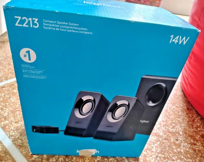 Logitech Z213 Compact 2.1 Multimedia Speaker System Black - Immagine 1 di 4