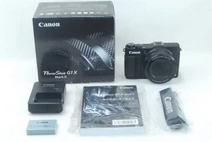 Canon PowerShot G1 X Mark II Black 13.1MP 5x Optical Zoom Digital Camera w/Box - Picture 1 of 8