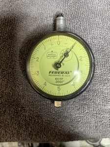 Mahr Federal IDS-187 Dial Indicator, 0-.080" Range, .0001" Graduation - Picture 1 of 7