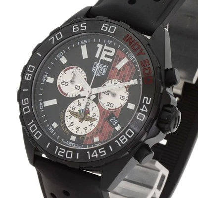 Мужские часы TAG Heuer CAZ101AD Formula 1 Indy 500 нержавеющая сталь/резина 43 мм - Изображение 1 из 4
